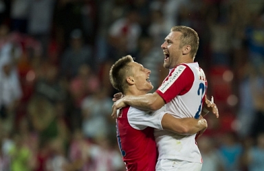 Slavia heads the league for the first time since 2009